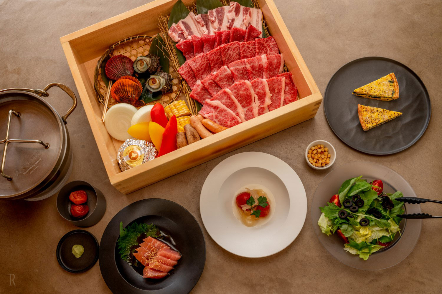 Enjoy a BBQ with local specialties